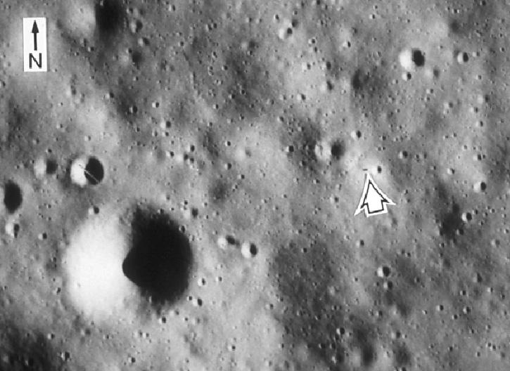 (f) Apollo 16 landed on the moon.