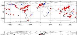 From Menéndez and Woodworth (2) Challenges with observational data sets: Lac of global representation Very limited data in Southern hemisphere Most sensitive areas - little
