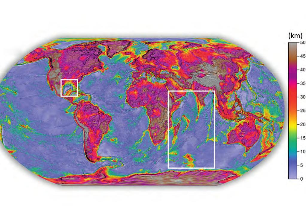 THIS MAP ADVANCES ON THE PIONEERING SEISMOLOGICAL MAPPING OF THE 1990S BY BEING MUCH HIGHER RESOLUTION Fig.