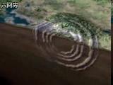 Seismic waves always start from their point of origin, and travel outward like ripples on a pond.