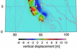 , 2005] together suggested that the largest co-seismic slipped area was located west of the northernmost Sumatra, in which on-board surveys have been extensively done during Leg.1 of NT0502.