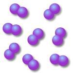 When two or more atoms join together Oxygen they are known as a