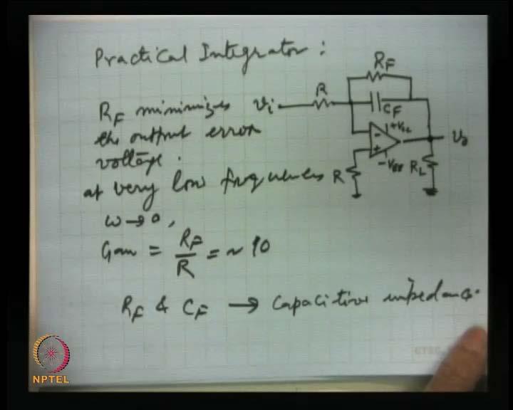 And hence the voltage gets developed, and then it is amplified and the output voltage appears, while the input is zero.