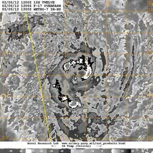 91GHz (H) SSMIS F-17 09 Feb 2012 1308 UTC