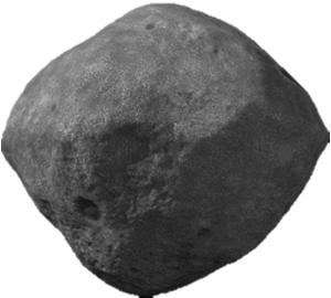 asteroids Asteroids not to scale Itokawa Bennu 2008 EV 5 1999 JU 3 Size 535 x 294 x 209 m 492 x 508 x 546 m 420 x 410 x 390 m 870 m diameter V 5.