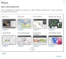 Apps included with Portal for ArcGIS Web