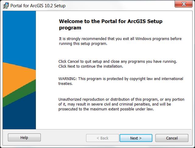 Installing Portal for ArcGIS