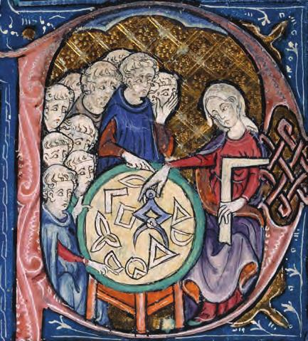 CHAPTER 6 Woman teaching geometry, from a fourteenth-century edition of Euclid s geometry book.