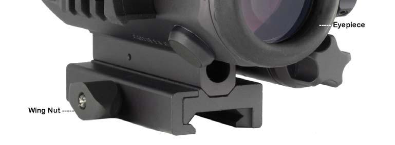 The reticle incorporates the proprietary Rapid Aiming Feature as well as a Vertical Subtention Optical Rangefinder (VSOR).