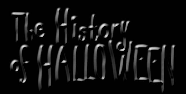 the history of Halloween.
