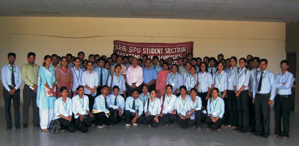 SPG Kurukshetra Chapter Hosts SEG Honorary Lecture Student section, University of Kurukshetra Geophysical Society hosted Dr. C.H. Mehta as 2009 SEG Honorary Lecturer- South and East Asia.