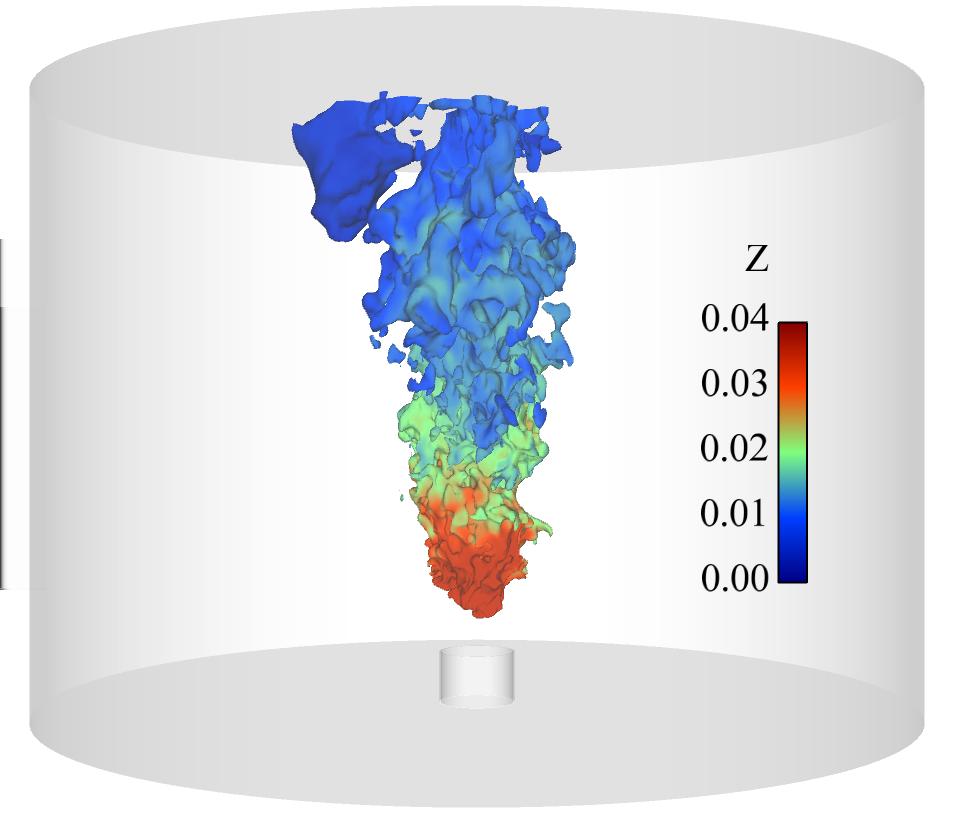 A new Combustion Regime Indicator (CRI) model has been developed in an effort to capture more of the physics that determine local burning modes.