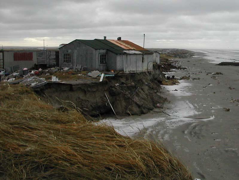 Other changes (3) Accelerated coastal erosion due to likely higher wave impact,
