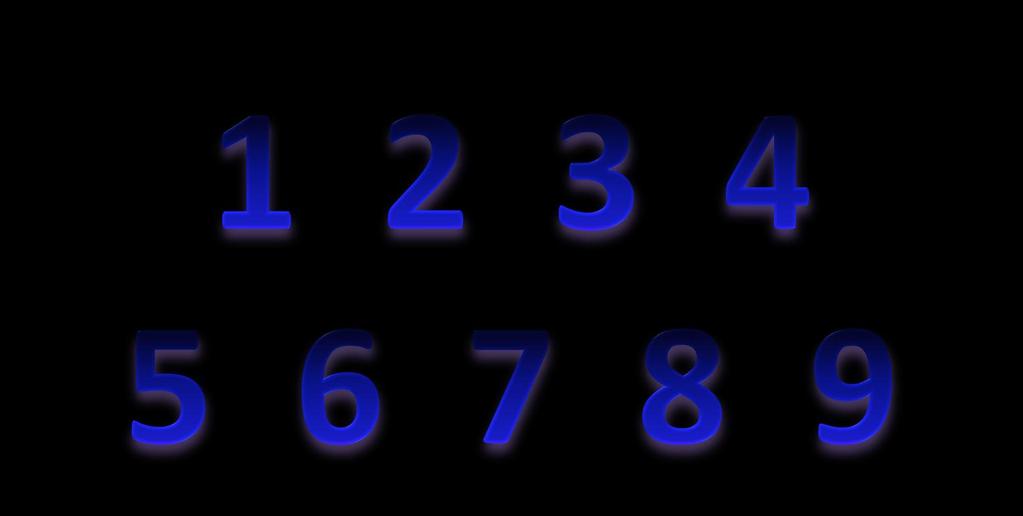 Significant Figures Rule 1: Digits