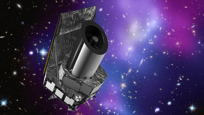 universe. Credit: ESA. Launch date: 2020. Mission: galaxy surveys (1.