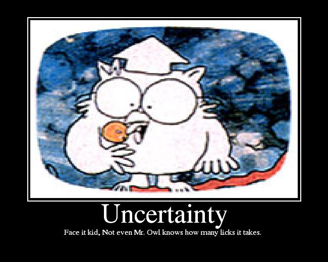The local picture A few examples to motivate the need for UQ Classification of types of uncertainty