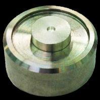 Place a clean and dry sample disk on the sample holder (figure 2). 3.