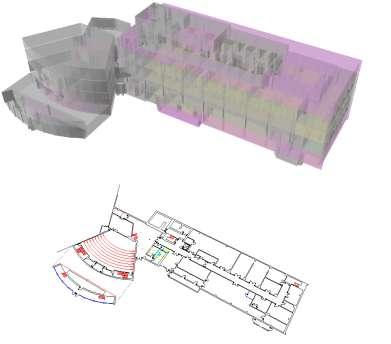 Unique Campus Space ID & 3D representation of rooms
