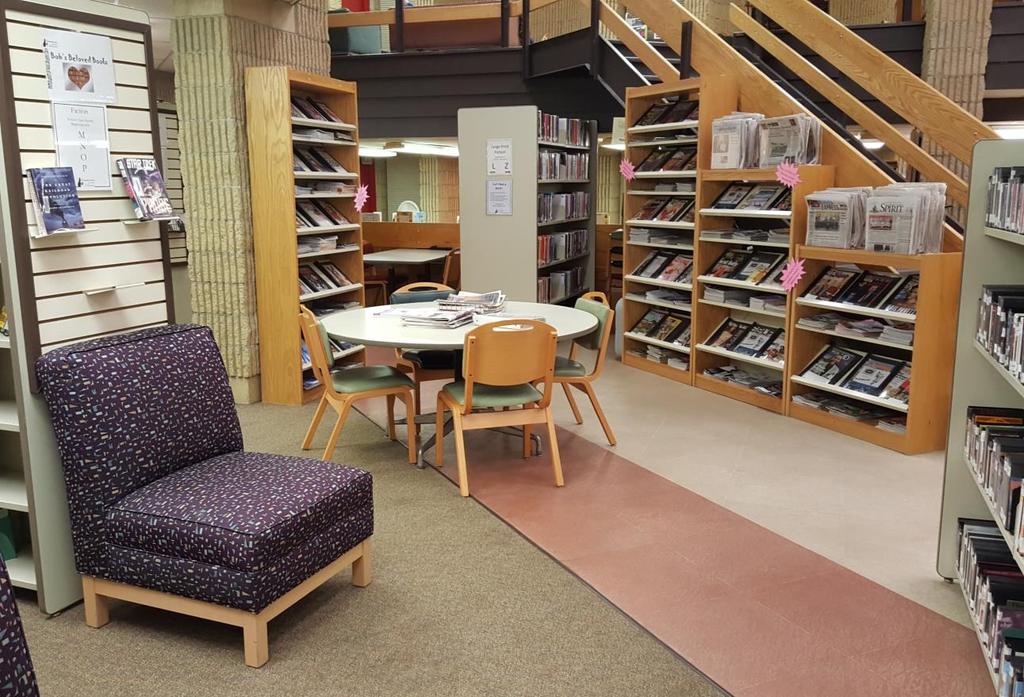 ENGAGE & EXPLORE Small Libraries Create Smart Spaces Power of the Survey As a participant in the Research Institute for Public Libraries (RIPL), Library Director Jessica Church learned a lot about