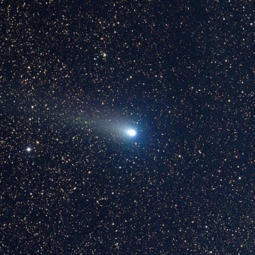 The other comet of interest this month is 46P/Wirtanen. This is also one of the Jupiter family of comets and orbits the Sun once every 5.4 years.