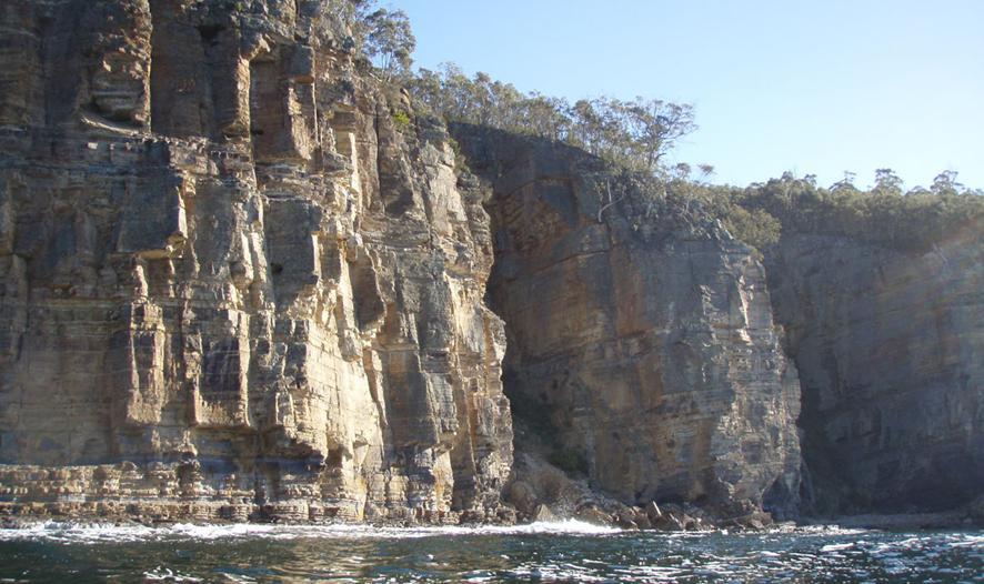 However hard rock cliffs are more prone to instability