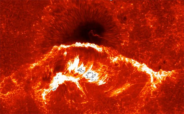 Background: Flares, CMEs and space weather Sunspot magnetic fields power large-scale solar activity solar flares, Coronal Mass Ejections Space weather effects motivate