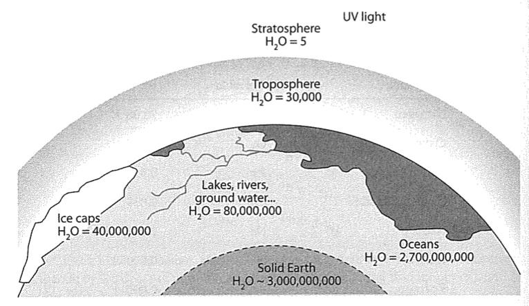Water vapour in the atmosphere The water trap on Earth Water vapour plays a key role in planetary atmospheres It is a very effective greenhouse gas Transformation between liquid and vapour phases