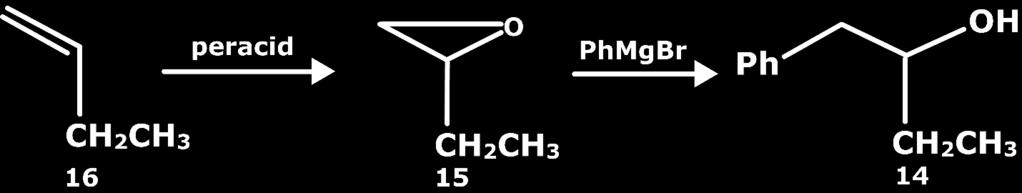 Synthesis Using the above disconnection approach synthesis of 1-phenyl-2-butanol (14) is given in figure 13.