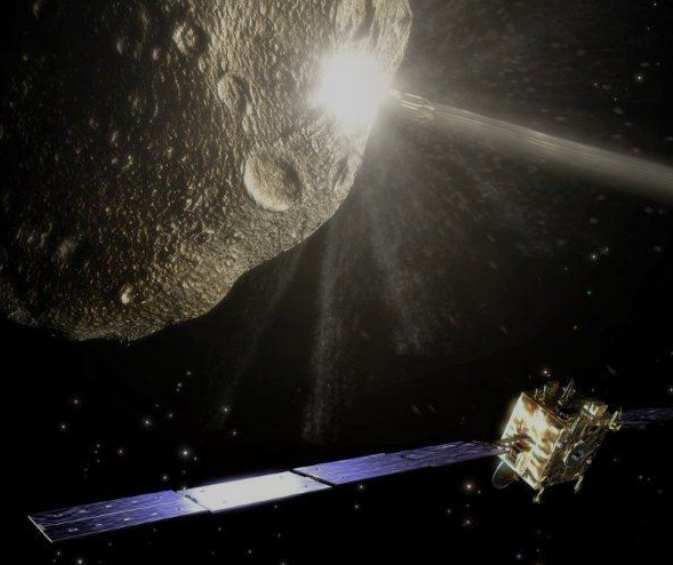 joint US and European mission: European rendezvous spacecraft, the Asteroid Impact Monitor (AIM)