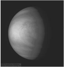 The Atmosphere of Venus Exceptions: Venus, Uranus and dwarf planet Pluto Venus rotates clockwise, with period slightly longer than orbital period.