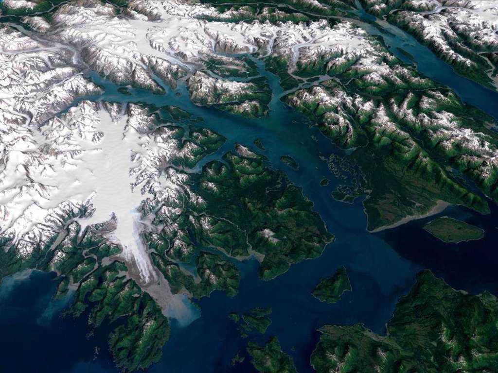 Isostatic sea level changes common in glaciated areas Muir Inlet
