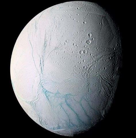 Enceladus Small rocky icy, just