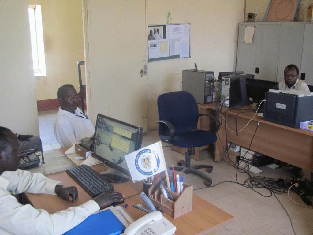 Forecasting tools at Juba met office Picture.3.