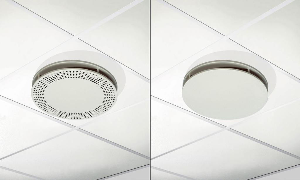 Circular ceiling diffuser for supply air QUICK FACTS Spread pattern can be shielded Used with commissioning box ALS Cleanable Adjustable slot Perforated diffuser face = CDD Non-perforated diffuser