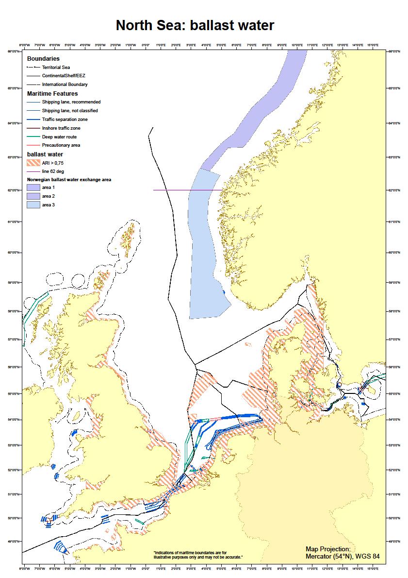 Annex, page 4 Annex 1 Map of the designated ballast water exchange
