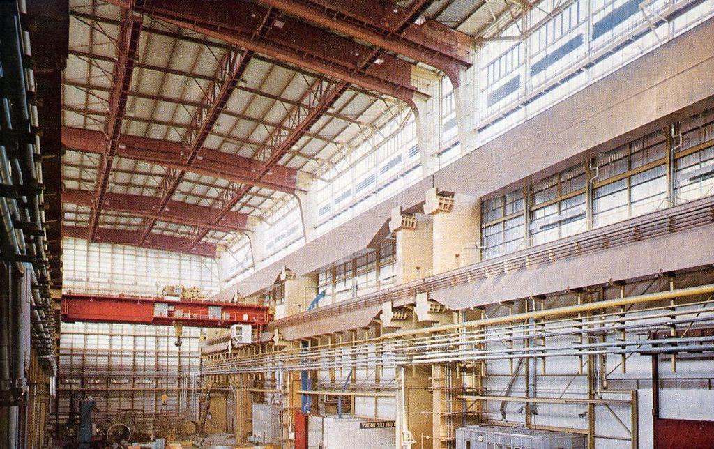 Industria ha, Vítkovice Foor pan dimensions 3 3 m Cranes capacity