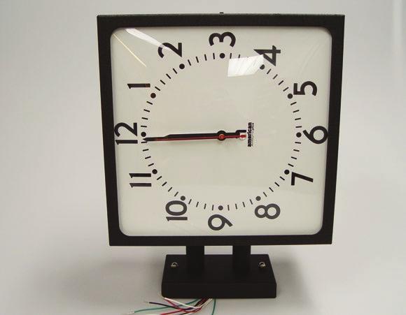 AllSync Plus Clock & Operation Manual Metal Square Double Dial Clock Warning: The AllSync Plus metal square double dial clock should
