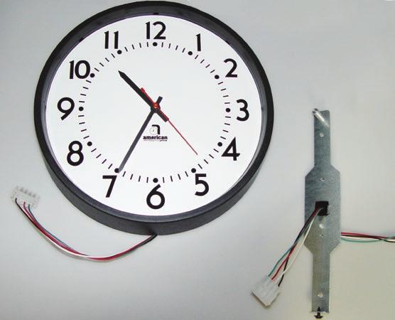 AllSync Plus Clock & Operation Manual Plastic Surface Mount Clock Warning: The AllSync Plus plastic surface mount clock should be mounted