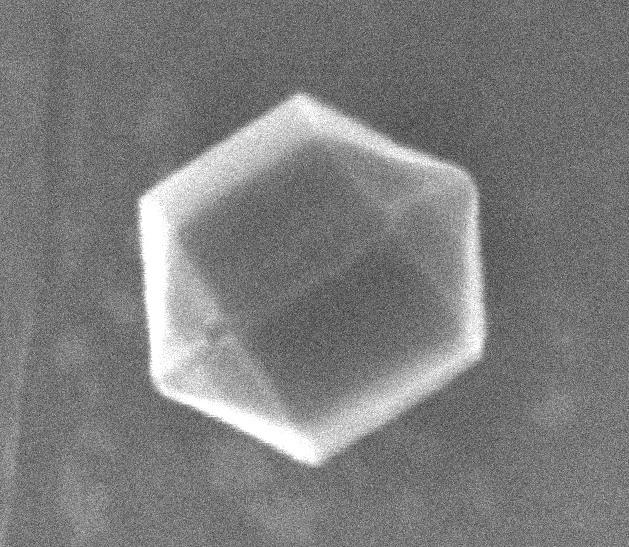 Morphological characterization of the nano-diamonds was performed using a high 100 nm 100 nm (a) (b) Figure 2. Scanning-electron-microscope images of CVD-nano-diamonds.