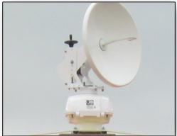 Figure 2: OTG1 Radar Figure 3: PPI plot OTG1 (15 m resolution) Currently, the OTG1 radar is set to record data every three minutes. The radar covers a radius of 15.