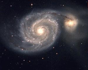 Types of Galaxies: The Hubble Sequence Spiral galaxies contain a disk of stars and gas arranged in a spiral pattern. Sa and Sb galaxies also contain a central bulge that is like a small elliptical.