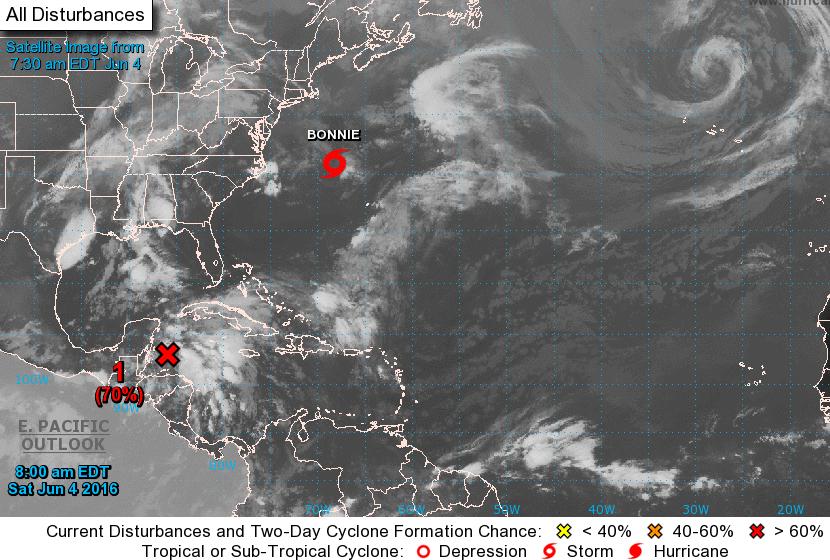Tropical Outlook Atlantic Disturbance 1: (As of 8:00 a.m.