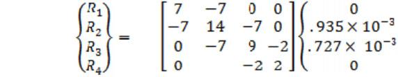 10 3 R 1 = -6.546 k N, R 2 = 0, R 3 = 0, R 4 = -1.45 k N 13.