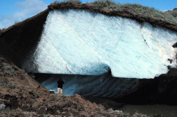 Types of Permafrost Continuous: Pervasive permafrost beneath the active layer broken