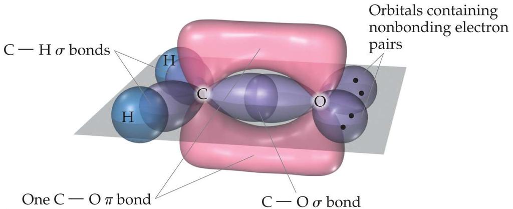 Multiple Bonds: formaldehyde Resonance in