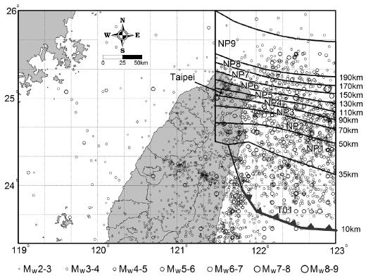 with increasing focal depth for a given earthquake magnitude. The source-to-site distance also increases the hazard (Crouse 1991; Youngs et al. 1997; Lin and Lee 2008).