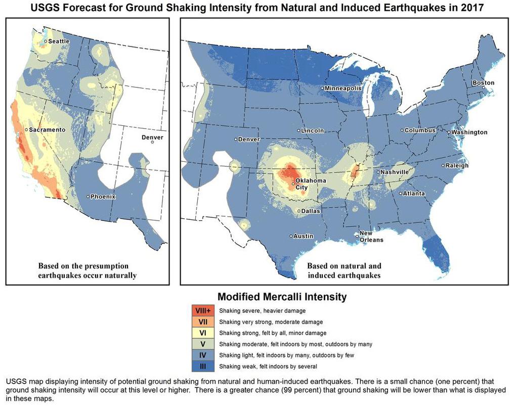 Key Update USGS Earthquake Hazards Program Model Figure 1.7.