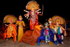 Chhau dance, also spelled as Chau or Chhau, is a semi classical Indian dance with martial, tribal and folk origins. origins in the eastern Indian states of Odisha, Jharkhand and West Bengal.