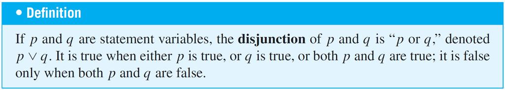 Definition of conjunction