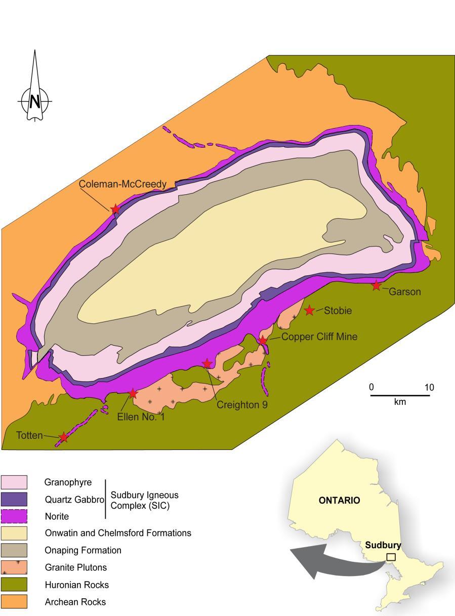 Introduction: Location of Copper Cliff Mine The mine